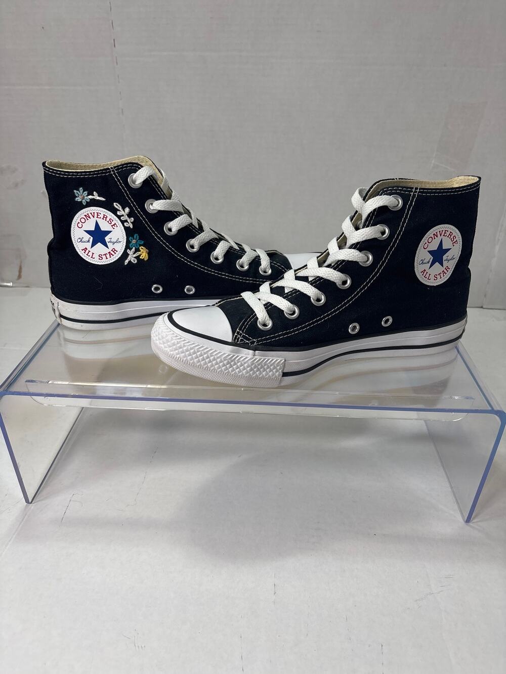 Converse All Star Black Canvas High-Top Sneakers Women's 7.5
